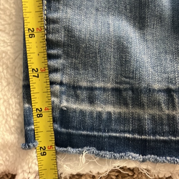 BLANKNYC stressed jeans Size 26. & no boundaries brown floral top size M 7-9 - Picture 10 of 15